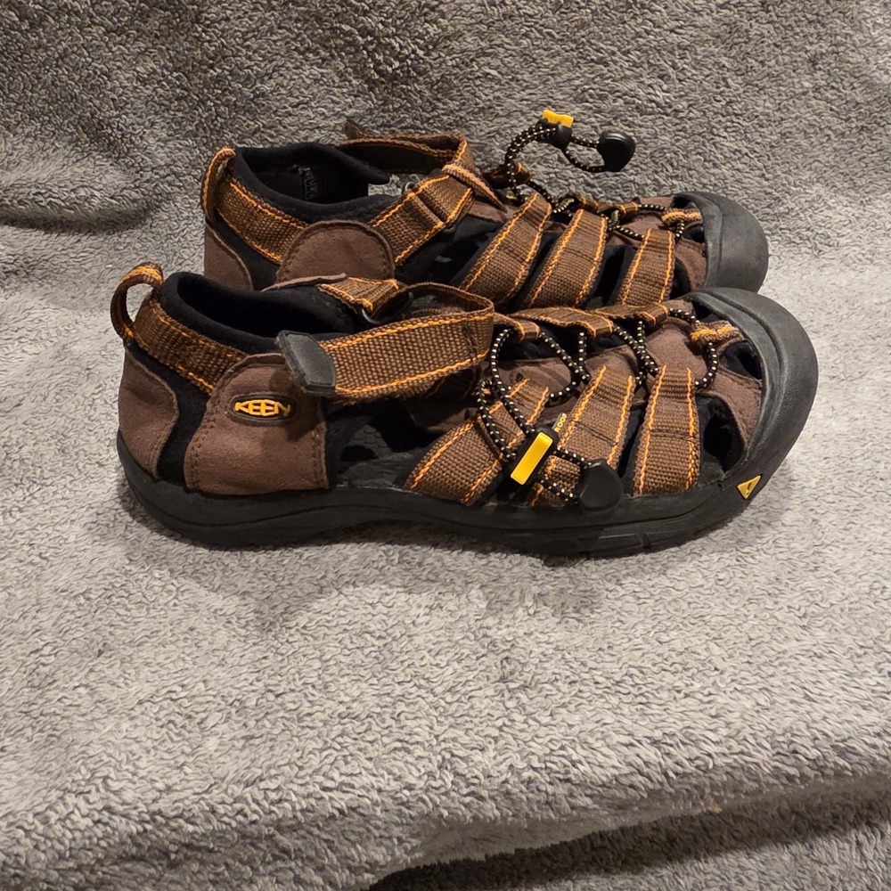 Keen Newport Brown Water Hiking Sandals Mens 6 Womens 8 Shoes - Picture 2 of 4